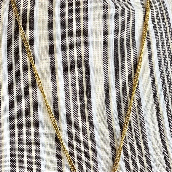 Vintage Sarah Coventry Gold & Maroon Necklace - Picture 4 of 7